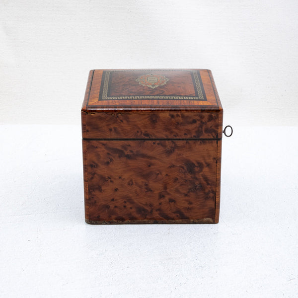 Napoleon III Marquetry Tea Box