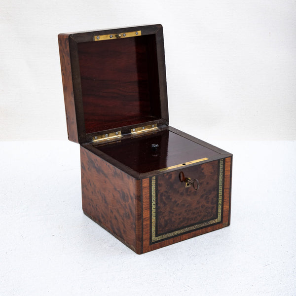 Napoleon III Marquetry Tea Box