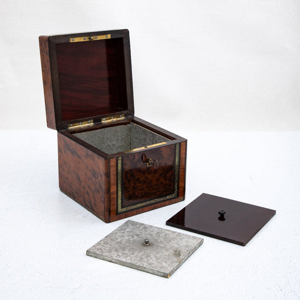 Napoleon III Marquetry Tea Box