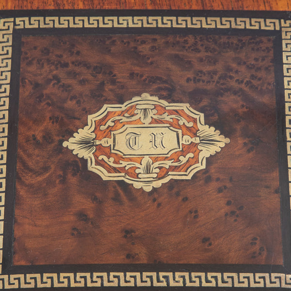 Napoleon III Marquetry Tea Box