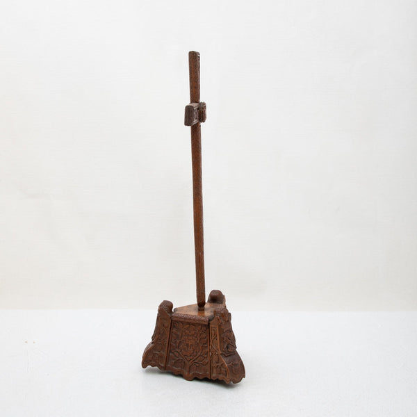 Hand Carved Fruitwood Cross