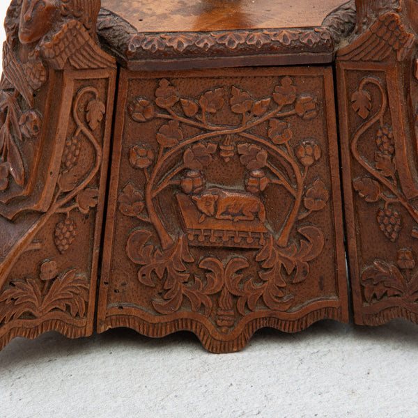 Hand Carved Fruitwood Cross