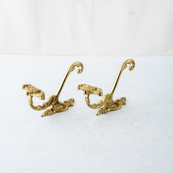 Pair of Bronze Hooks