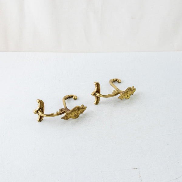 Pair of Bronze Hooks