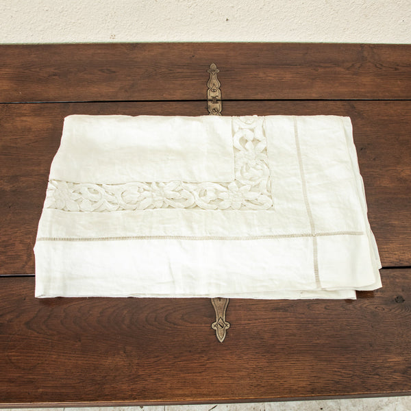Hand Woven Linen Tablecloth