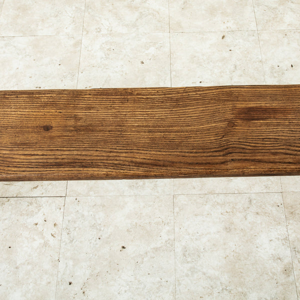 Pair of Oak Farm Benches