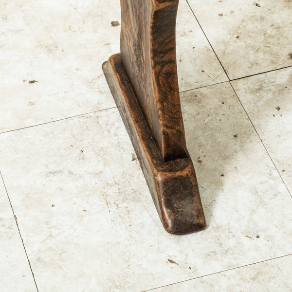 Pair of Oak Farm Benches