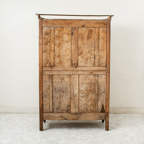 19th Century Burl Elm Armoire