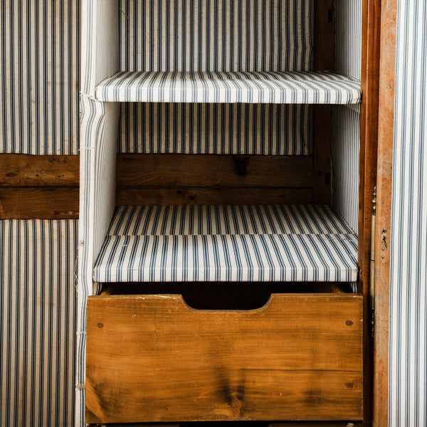 19th Century Burl Elm Armoire