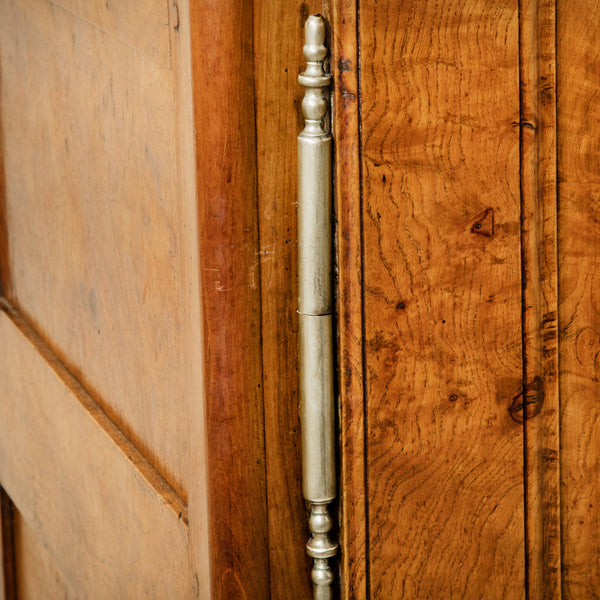 19th Century Burl Elm Armoire