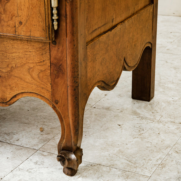19th Century Burl Elm Armoire