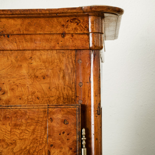 19th Century Burl Elm Armoire