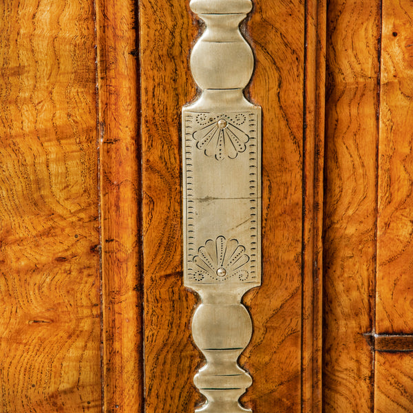 19th Century Burl Elm Armoire
