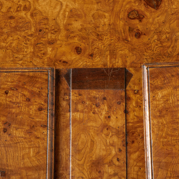 19th Century Burl Elm Armoire