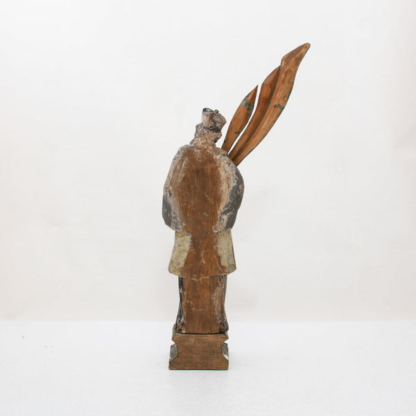 18th Century Hand Carved Saint