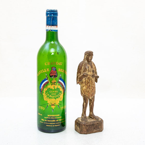 18th Century Hand Carved Saint