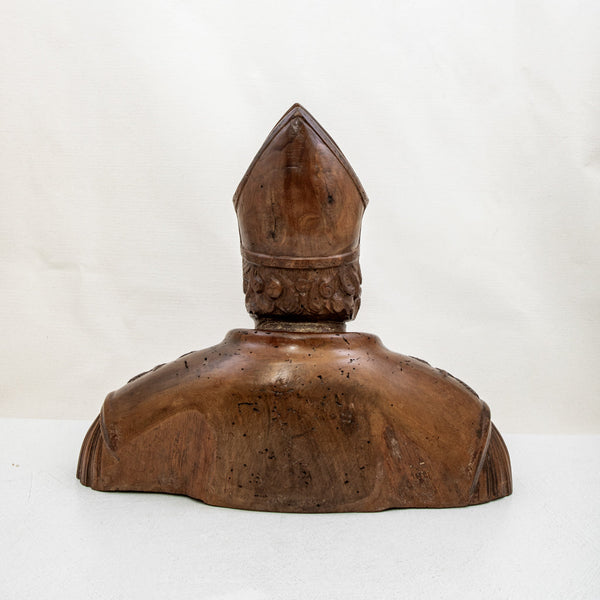 18th Century Bust of Bishop