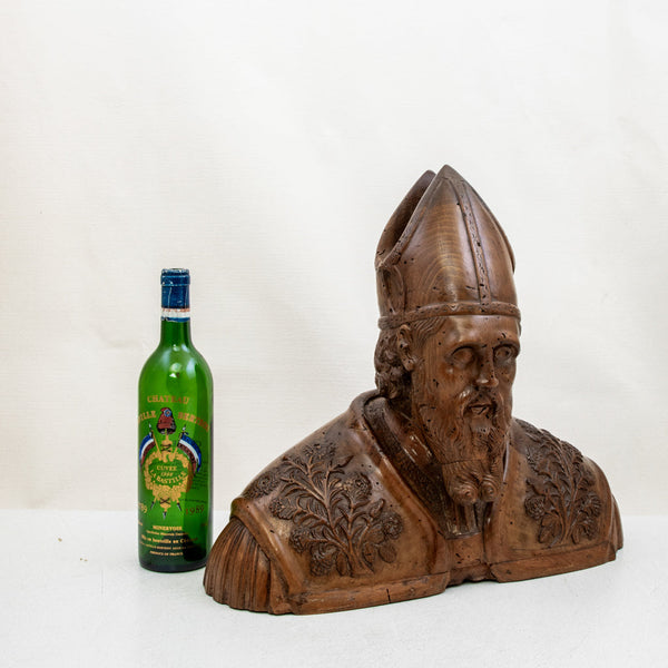 18th Century Bust of Bishop