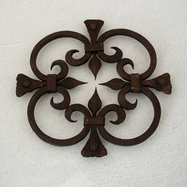 Hand Forged Iron Trivet