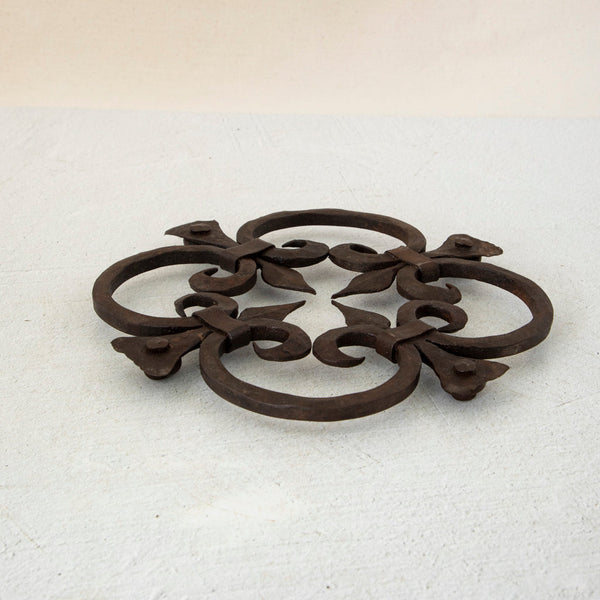 Hand Forged Iron Trivet