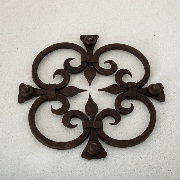 Hand Forged Iron Trivet