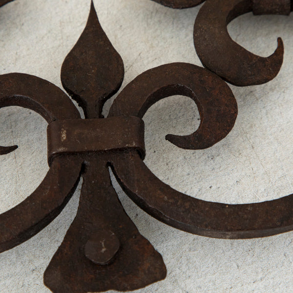 Hand Forged Iron Trivet
