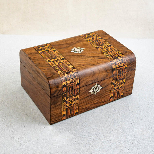 Art Deco Marquetry Box
