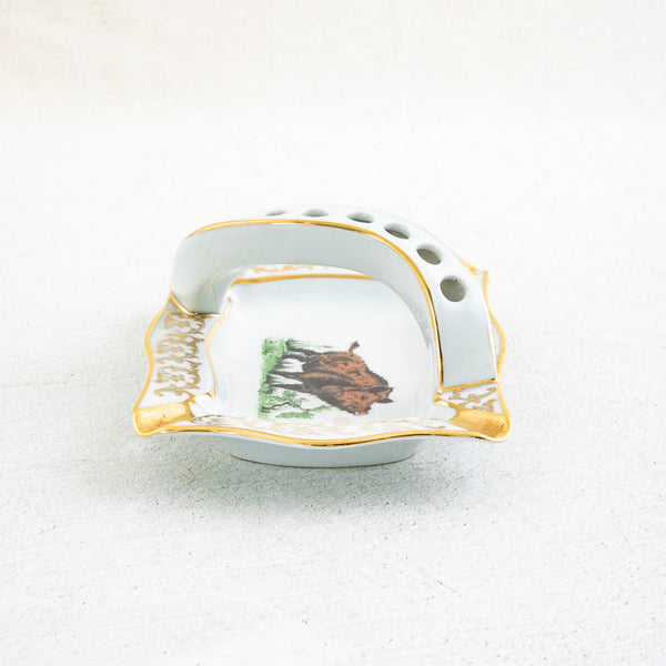 Ashtray with Wild Boar