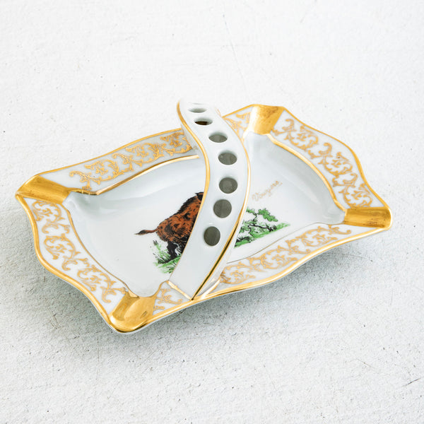 Ashtray with Wild Boar
