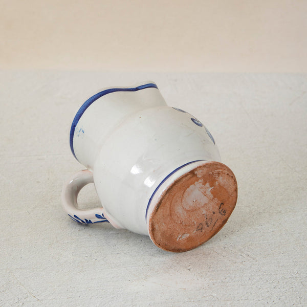 Faience Pitcher