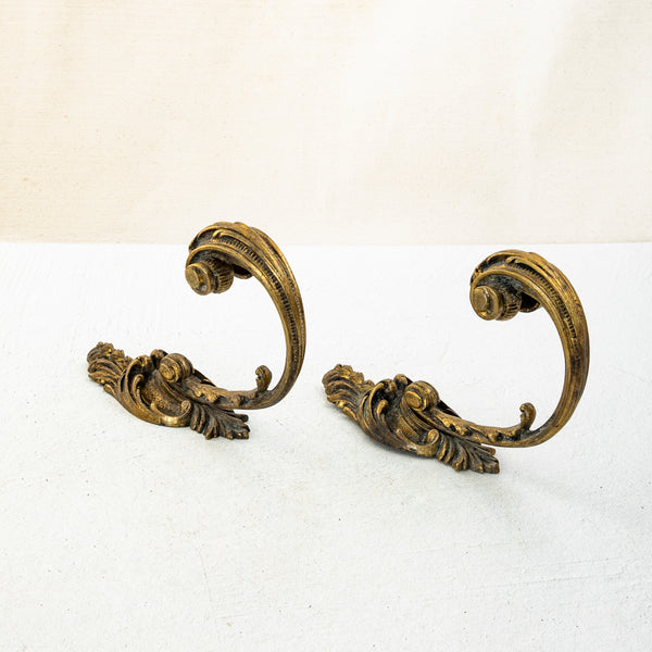 Pair of Bronze Hooks