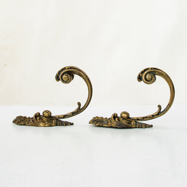 Pair of Bronze Hooks