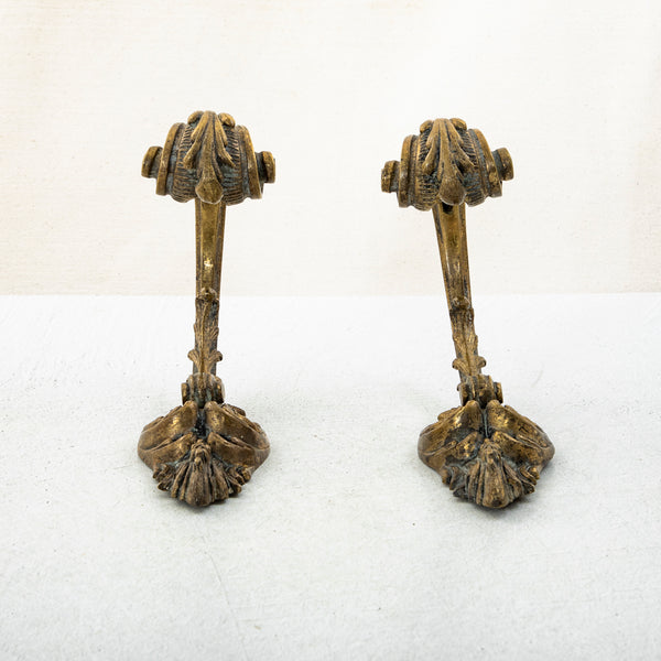 Pair of Bronze Hooks