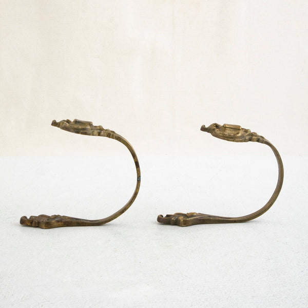 Pair of Bronze hooks