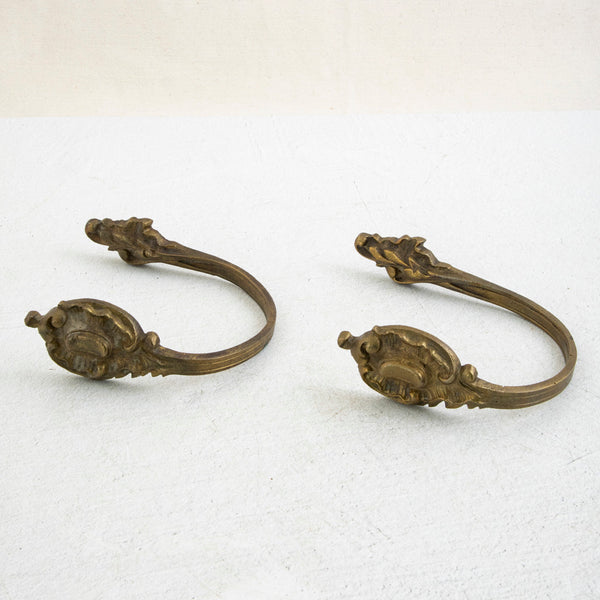 Pair of Bronze hooks