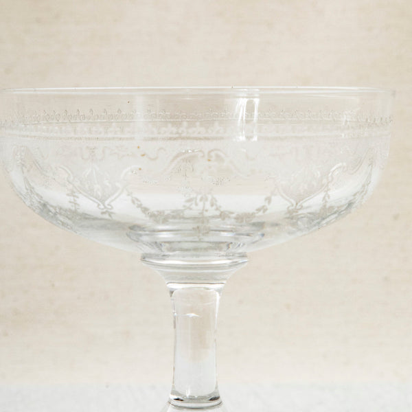 Set of Nine Crystal Coupes