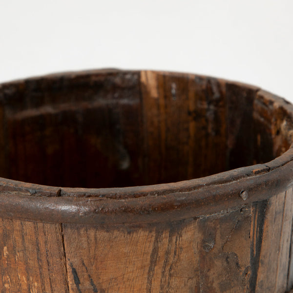 Wooden Cachepot