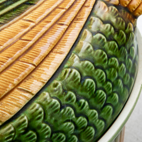 Majolica Duck Terrine