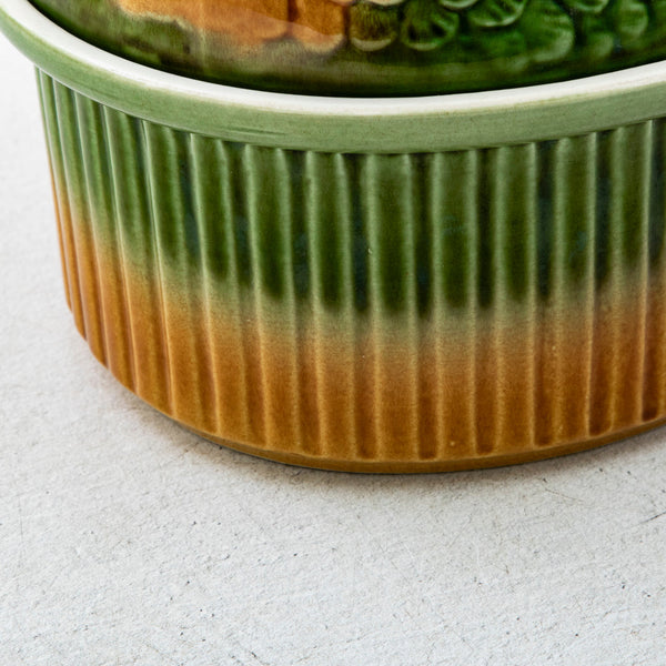 Majolica Duck Terrine