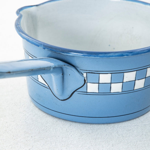 Set of Enameled Pots