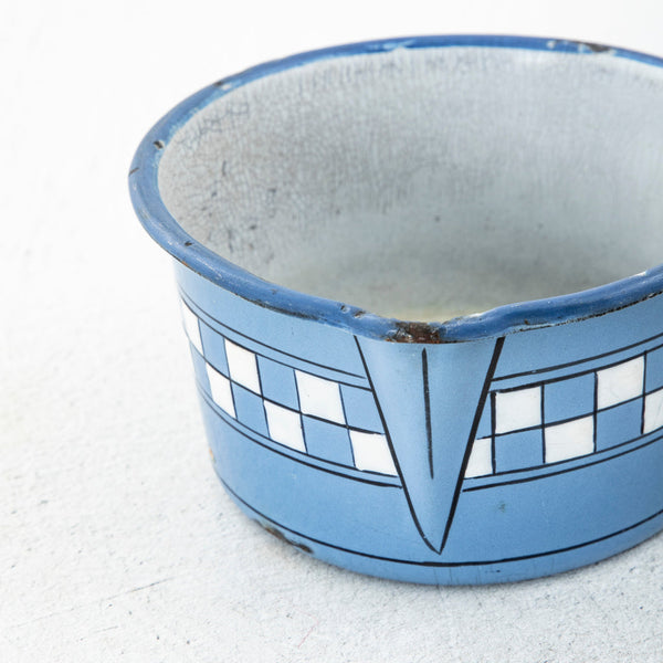 Set of Enameled Pots