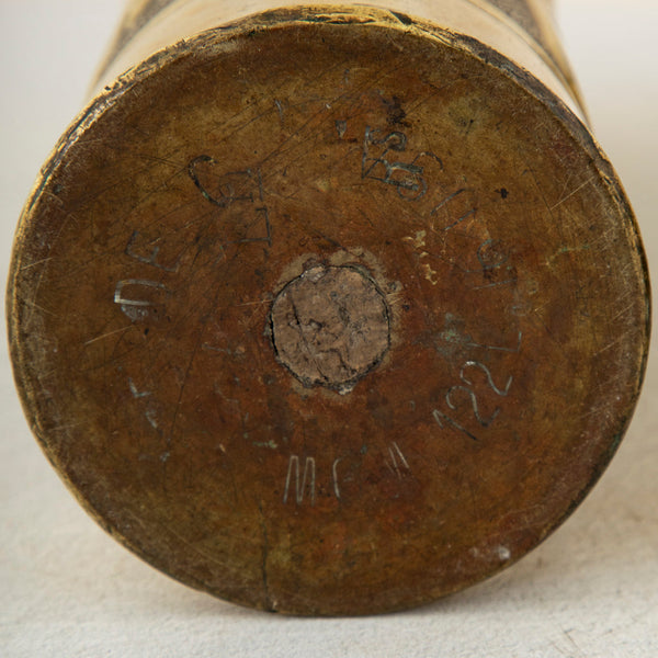 Pair of Trench Art Vases