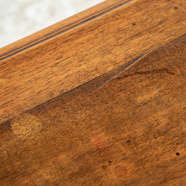 Hand Carved Walnut Side Table