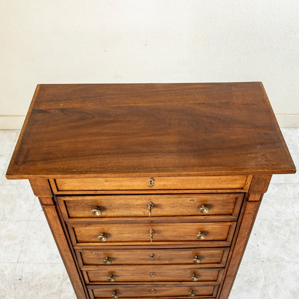 Directoire Walnut Semainier