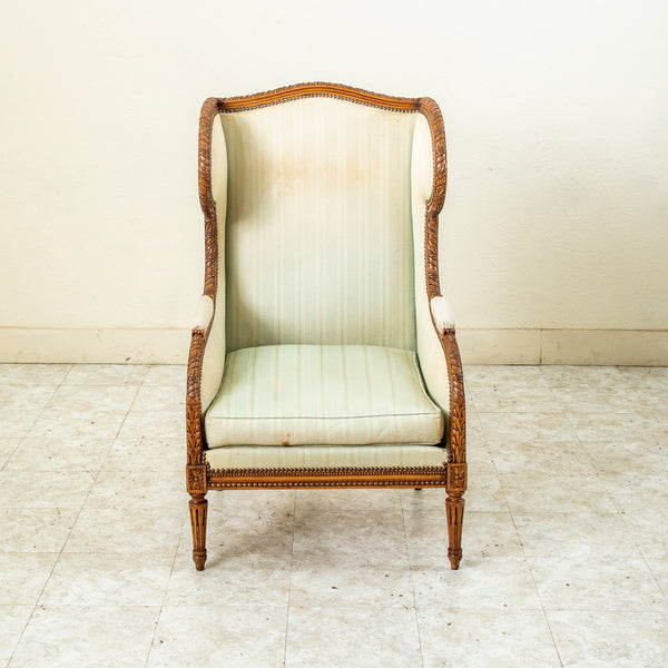 Louis XVI Wingback Armchair