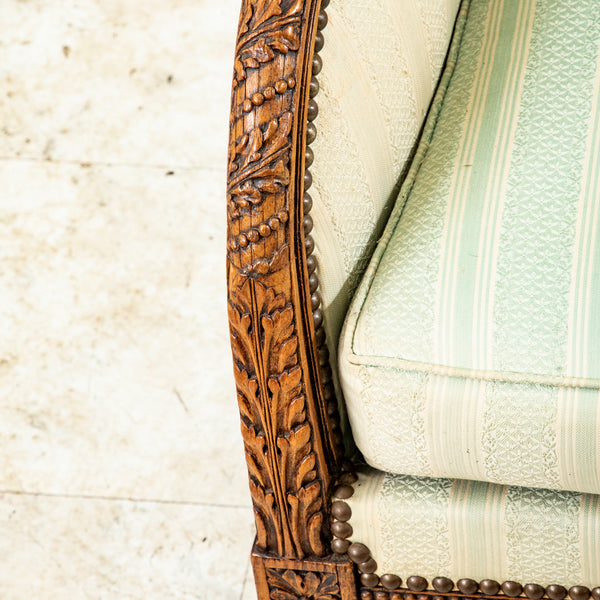 Louis XVI Wingback Armchair