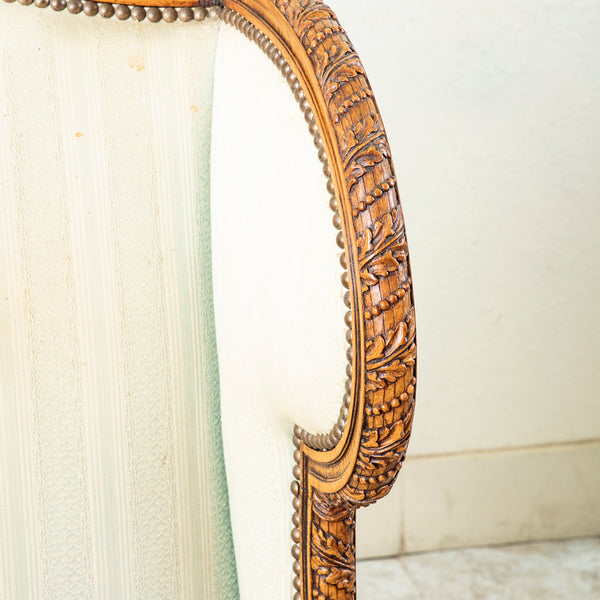 Louis XVI Wingback Armchair