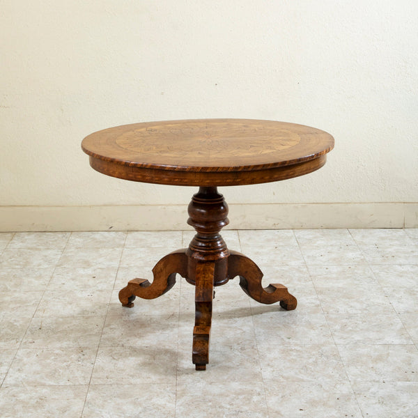 Italian Marquetry Table
