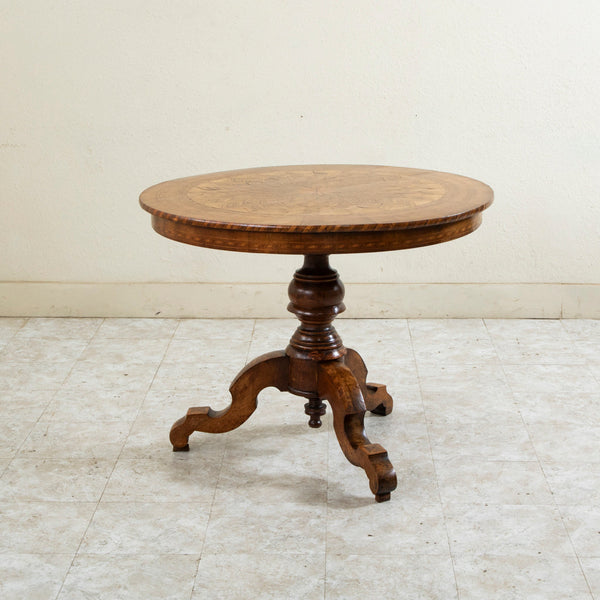 Italian Marquetry Table