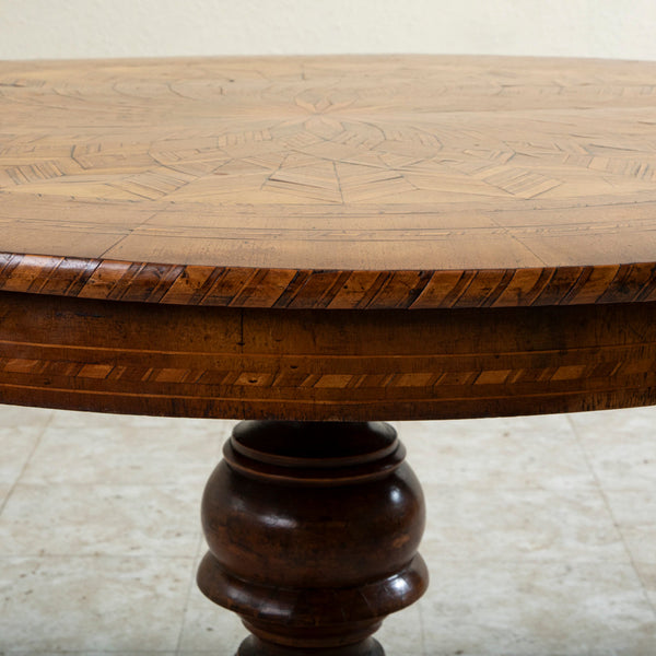 Italian Marquetry Table